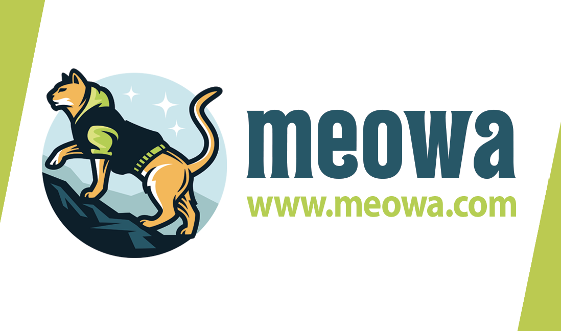 Meowa Business Card Front